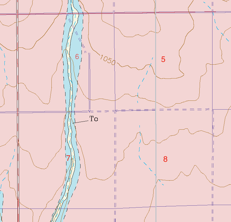 small geologic map