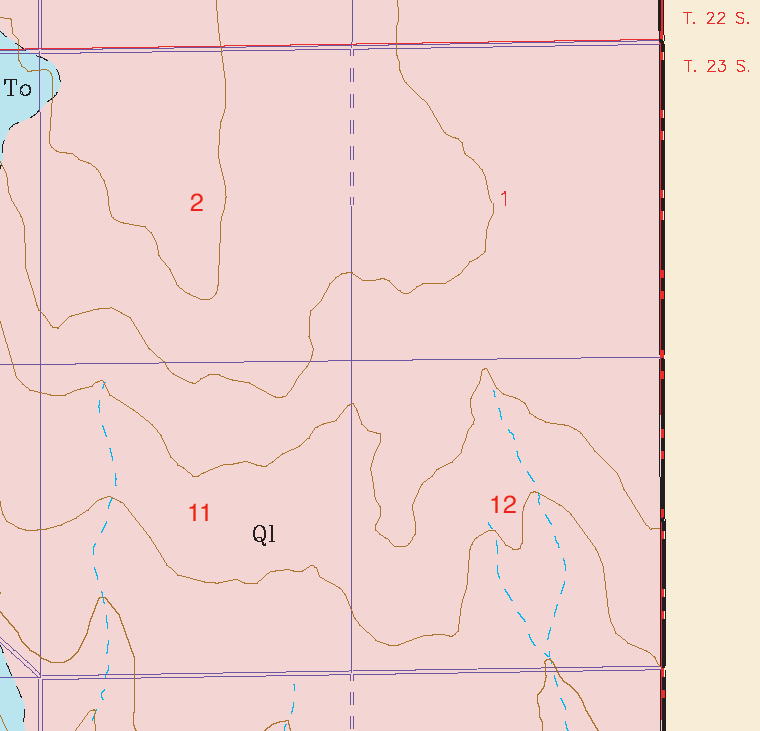 small geologic map