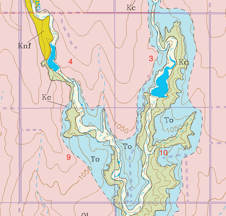 small geologic map