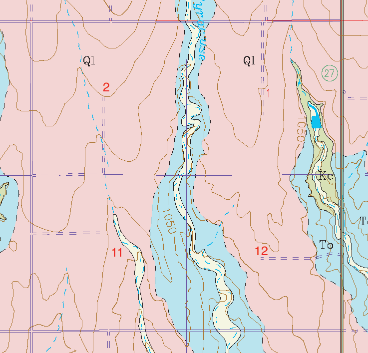 small geologic map