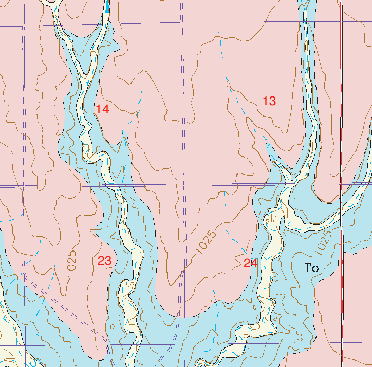 small geologic map