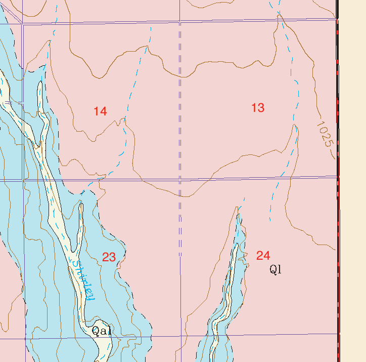 small geologic map