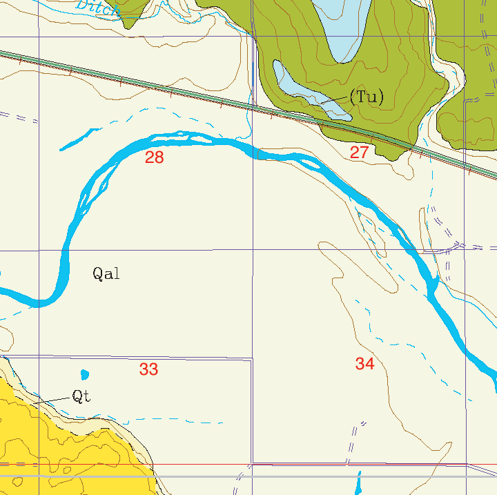 small geologic map