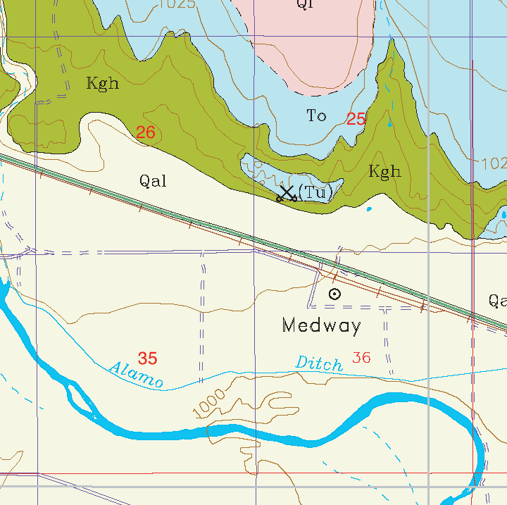 small geologic map