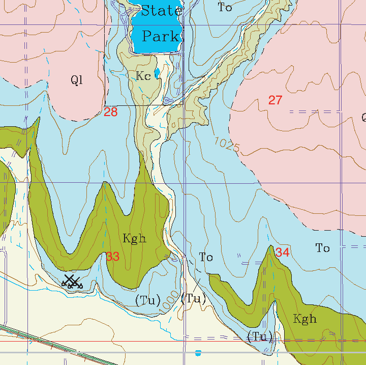 small geologic map