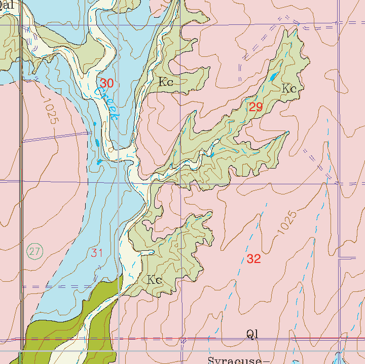 small geologic map