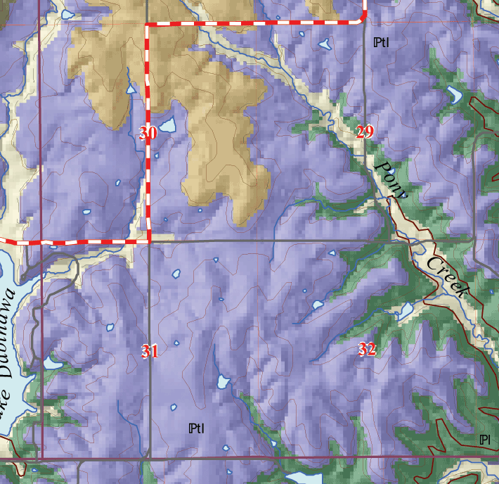 small geologic map