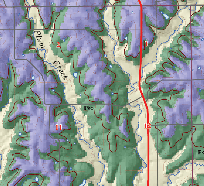 small geologic map