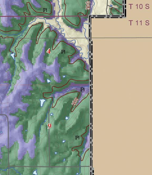 small geologic map