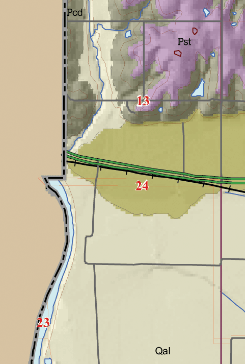 small geologic map