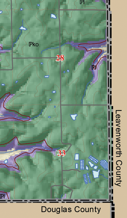 small geologic map