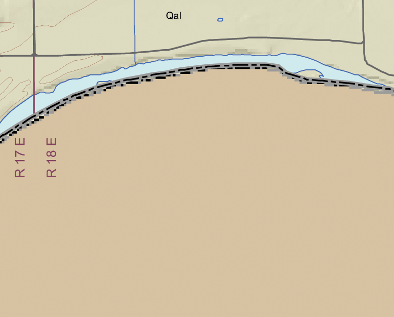 small geologic map