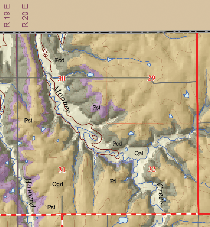 small geologic map