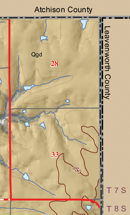 small geologic map