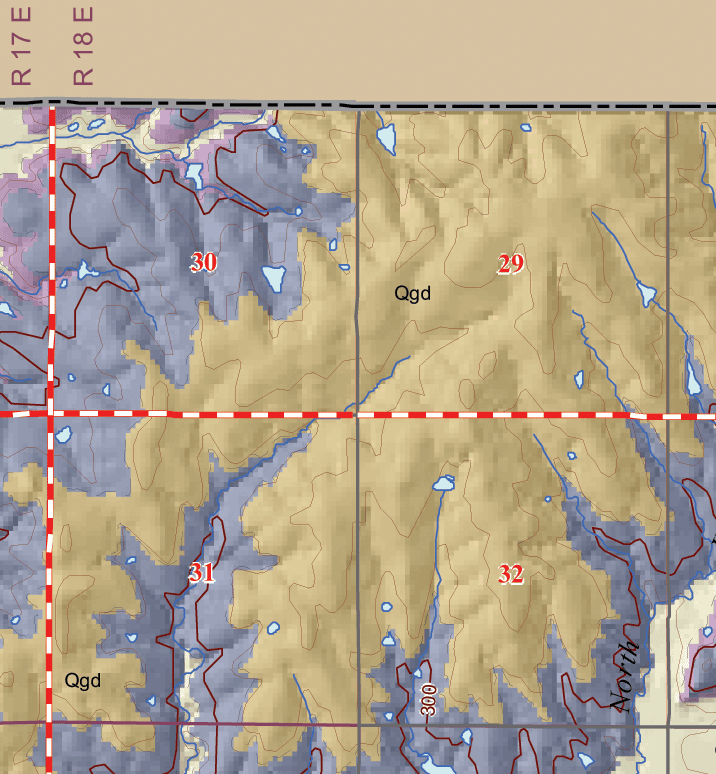 small geologic map