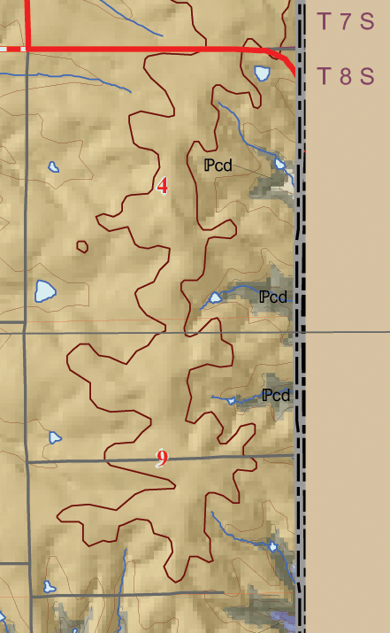 small geologic map