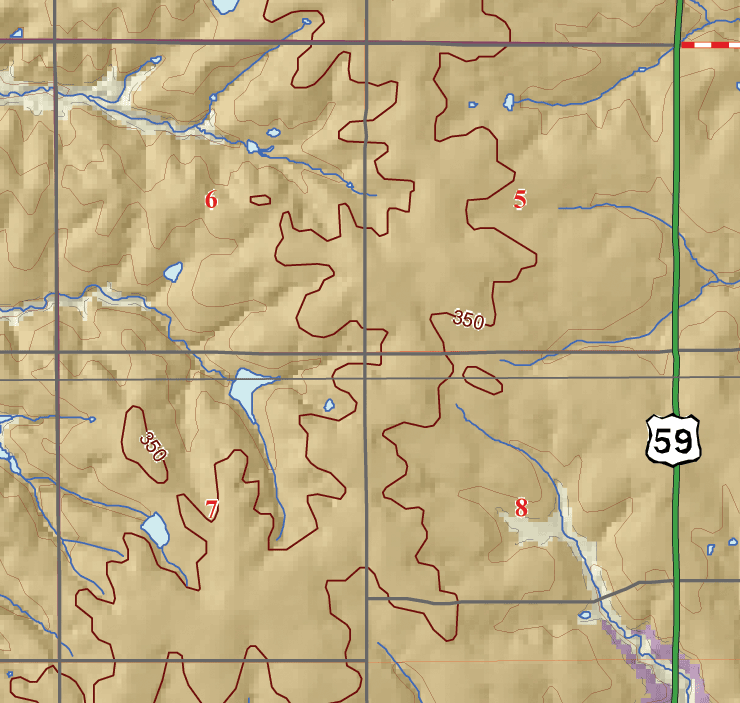 small geologic map