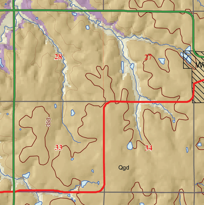 small geologic map