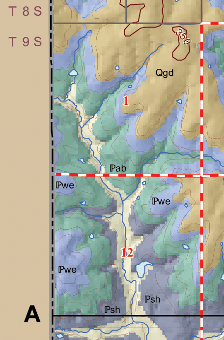 small geologic map