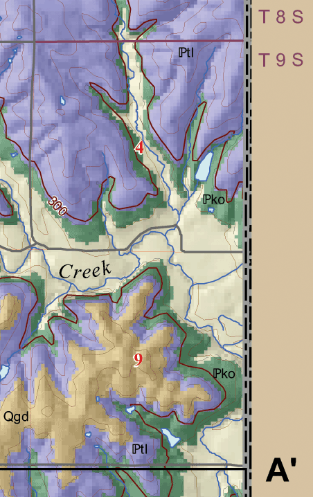 small geologic map