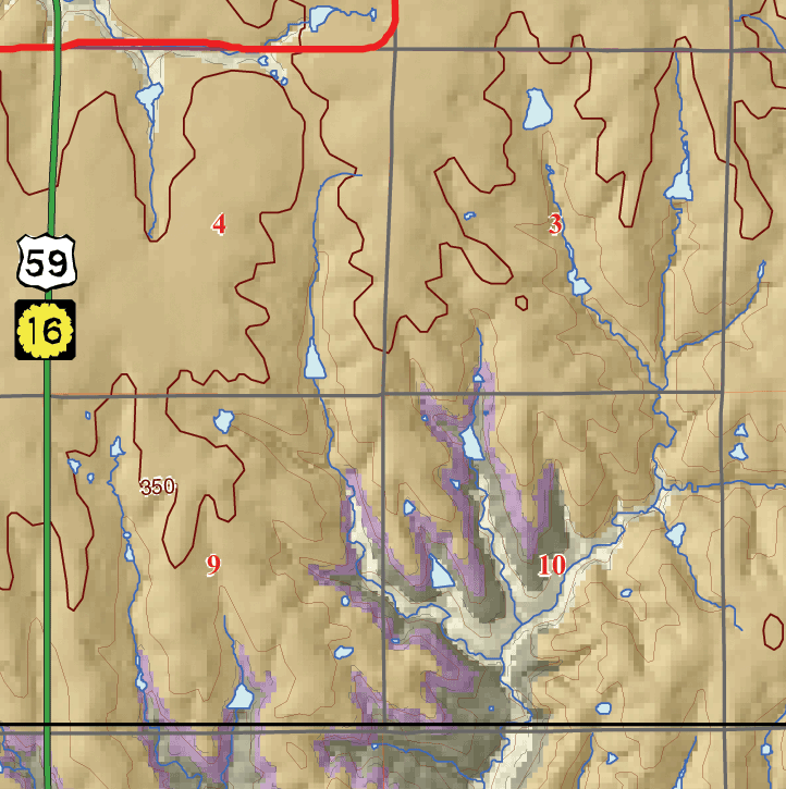 small geologic map