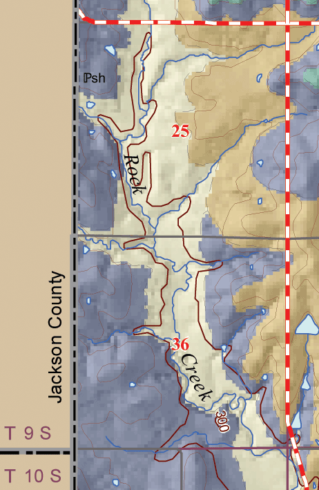 small geologic map