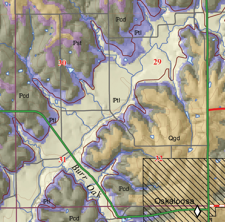 small geologic map