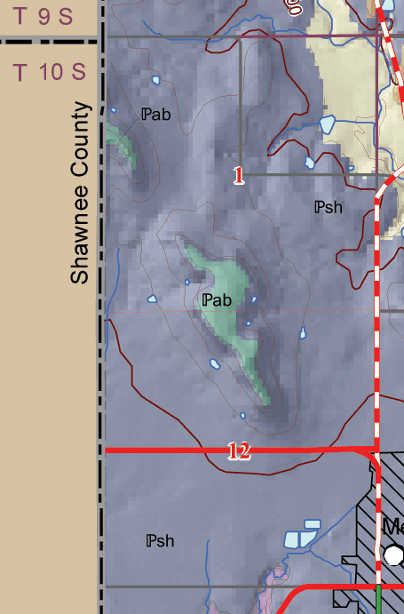 small geologic map