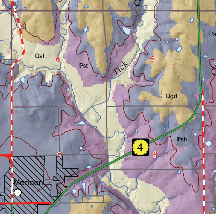 small geologic map