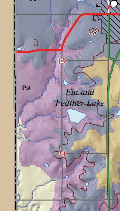 small geologic map