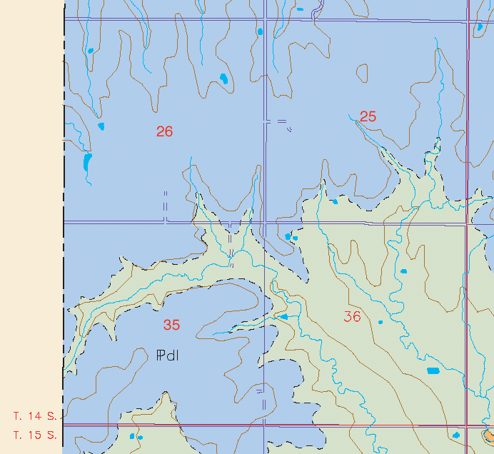 small geologic map