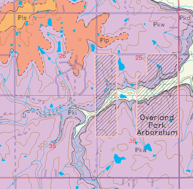 small geologic map