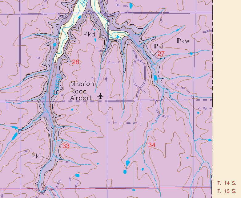 small geologic map