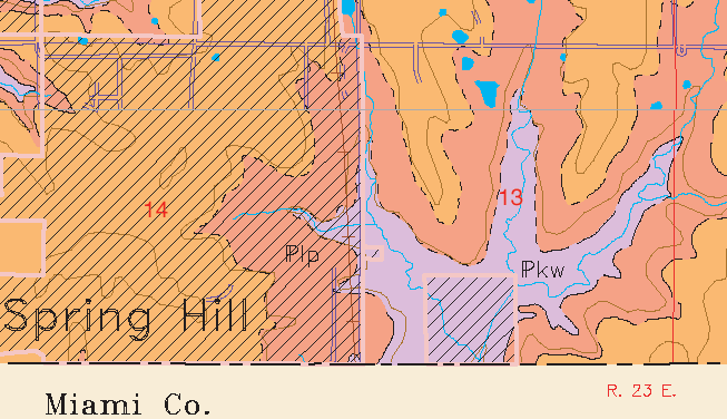 small geologic map