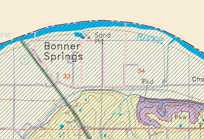 small geologic map