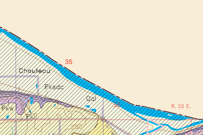 small geologic map