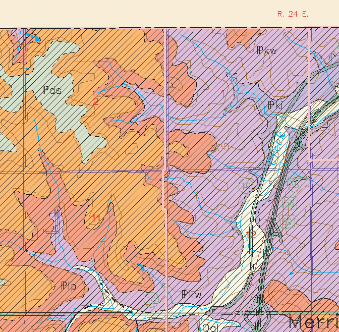 small geologic map