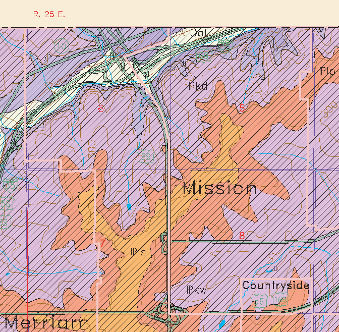 small geologic map