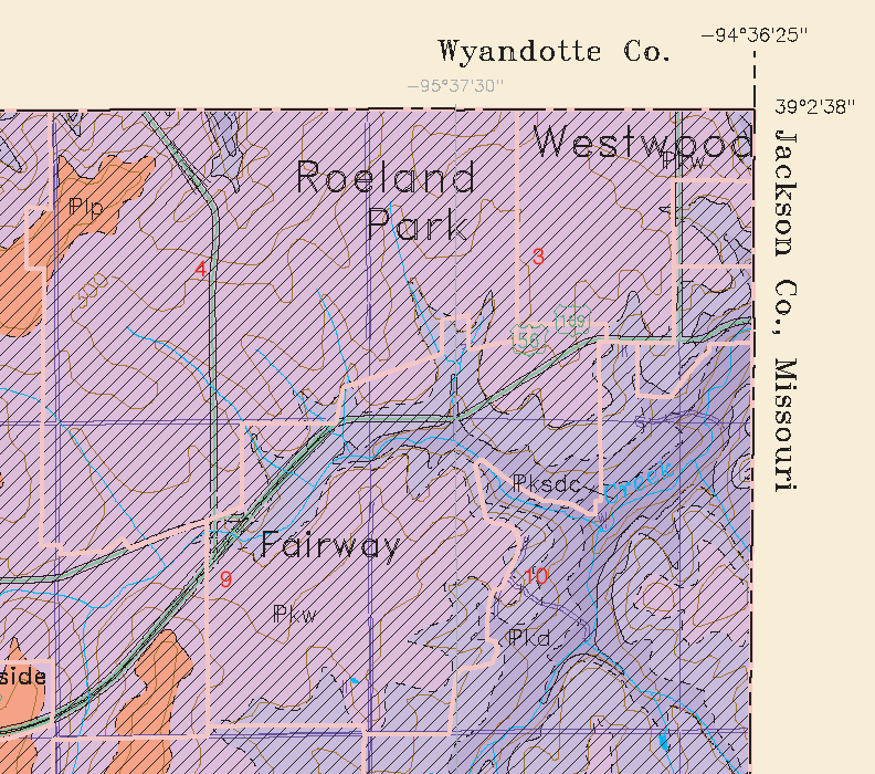 small geologic map