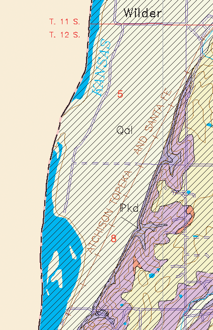 small geologic map