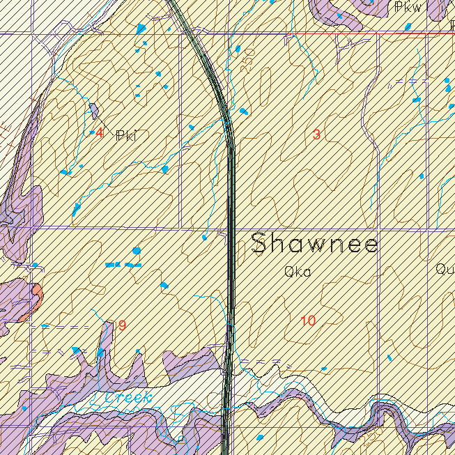 small geologic map