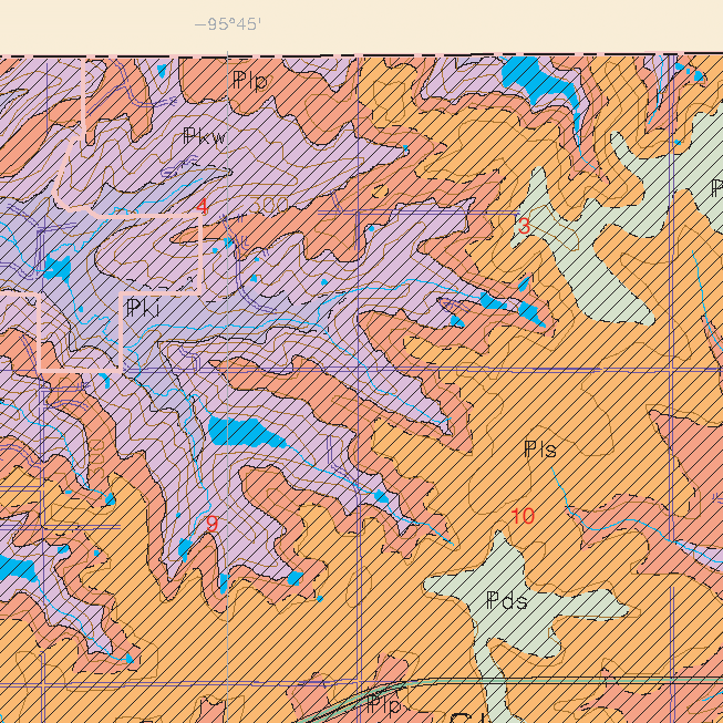 small geologic map