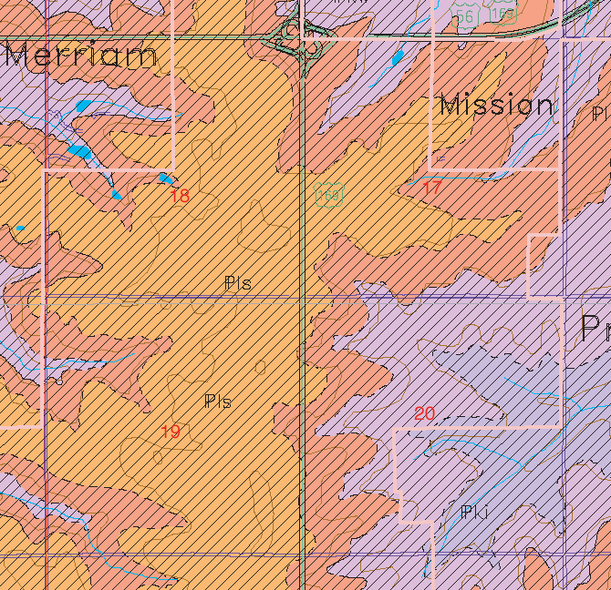 small geologic map