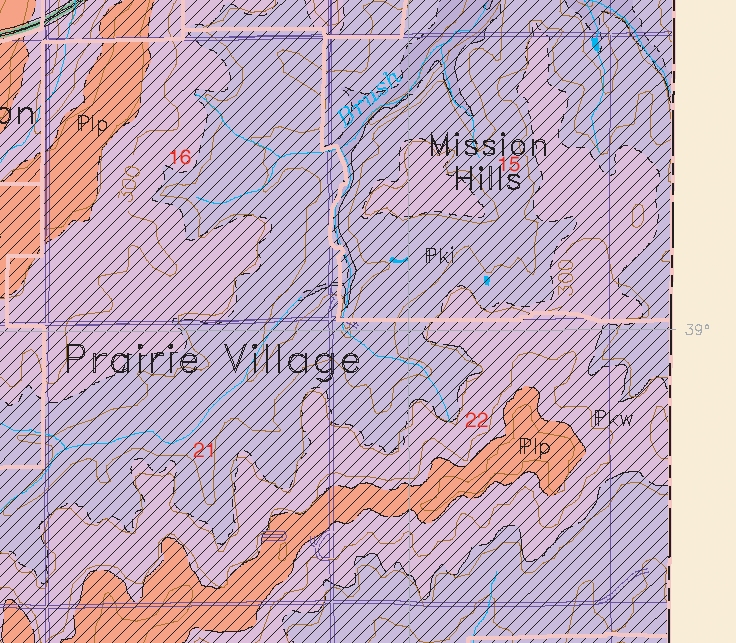 small geologic map