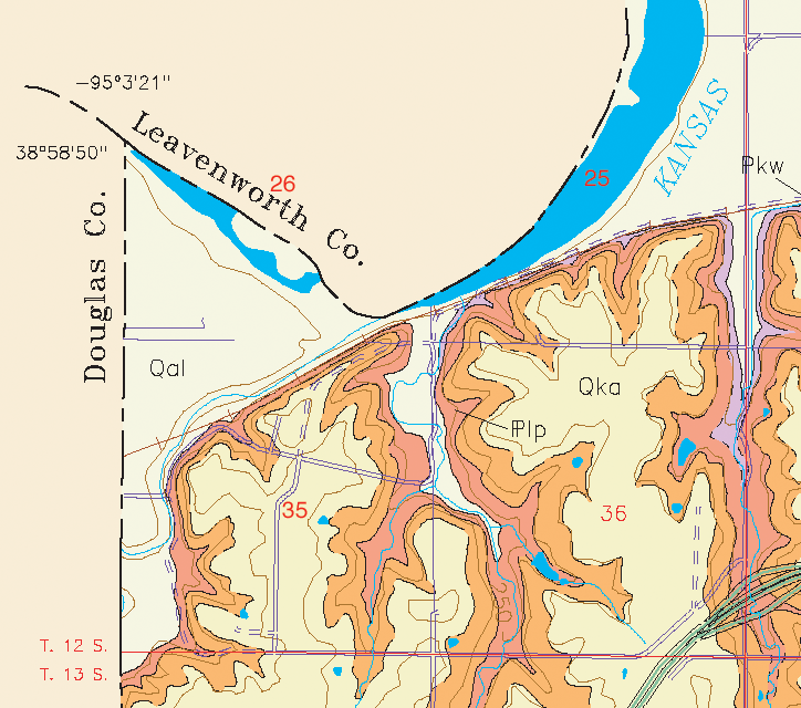 small geologic map