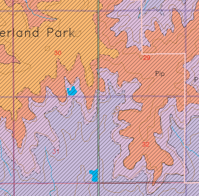 small geologic map