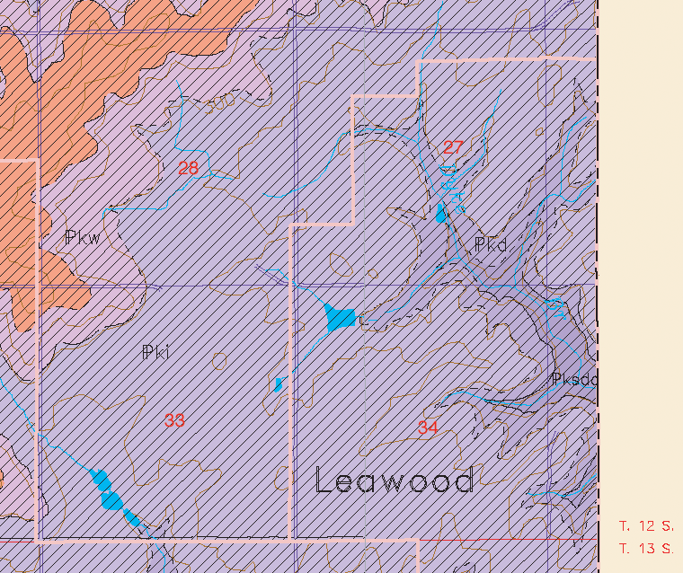 small geologic map