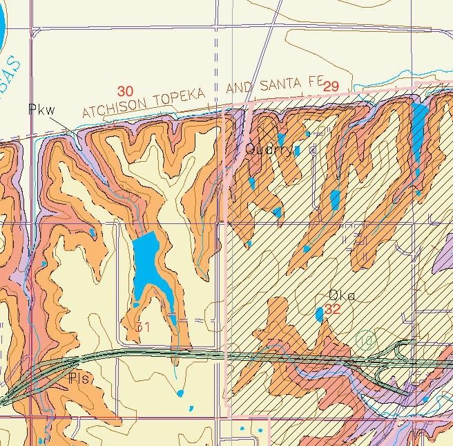 small geologic map