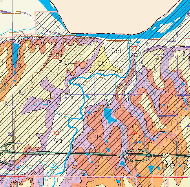 small geologic map