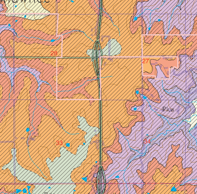 small geologic map